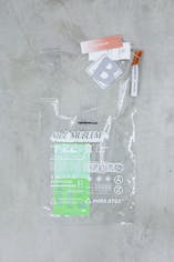 A2Z™  AtoZ MUSEUM® × BODYSONG. PVC bag Clear